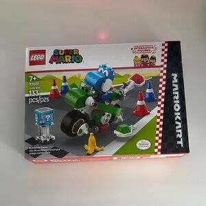 BRAND NEW — LEGO Super Mario Yoshi Bike Set with Green and Blue